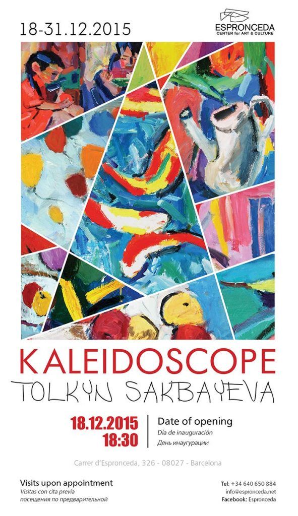 Opening Poster KALEIDOSCOPE Tolkyn Sakbayeva