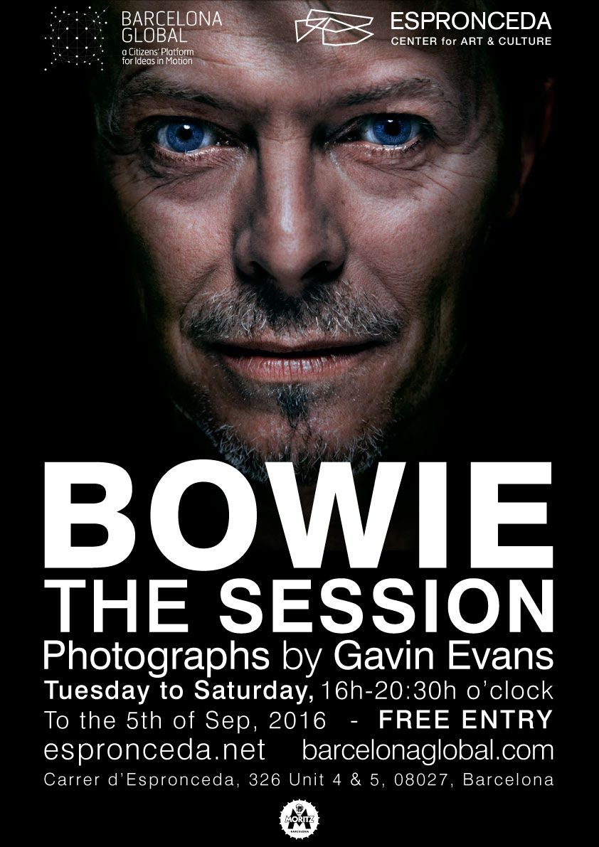 Flyer Bowie The Session Gavin Evans 02