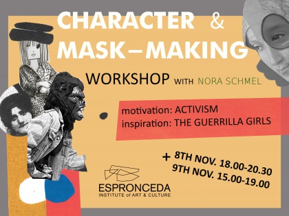 Character & mask-making workshop with Nora Schmel