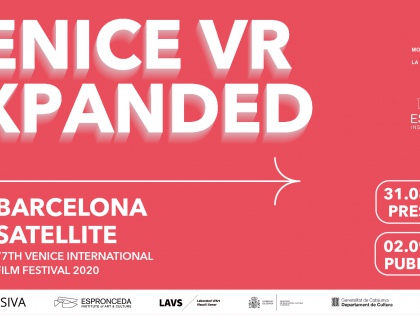 VENICE VR EXPANDED. Programa satèl·lit de Barcelona.