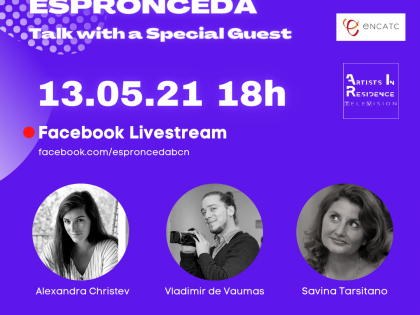Episode 1 – The Salon of Espronceda –Talk with a Special Guest by Savina Tarsitano, 13.05.2021@6pm