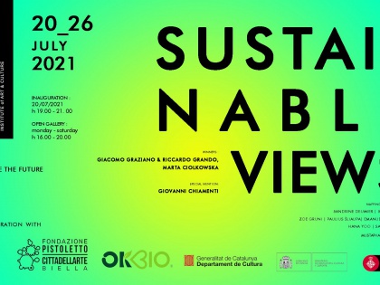 Exhibition – Sustainable Views – 20.07.2021 @7pm