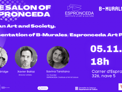 The Salon of Espronceda – Urban Art and Society – Presentation of B-Murales/Espronceda Art Prize