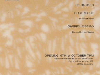DUST MIGHT, 6th of October, @7PM