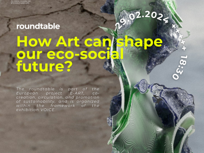 How Art can shape our eco-social future, 29/02 @6:30pm