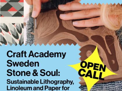OPEN CALL: CRAFTWORK Academy in Sweden / September 5–7, 2025