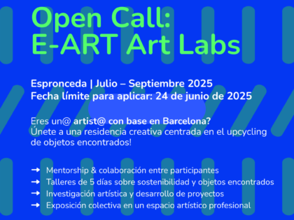 Únete a la Residencia ART LABS en Espronceda – Explorando el Upcycling de Objetos Encontrados