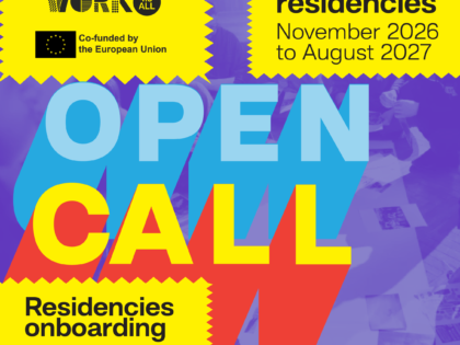 Take part in the CRAFTWORK 4.0 ALL Residencies