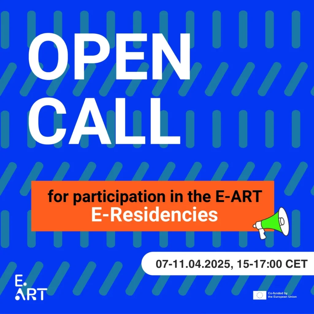 CONVOCATORIA ABIERTA: ¡Únete a las E-Residencias de E-ART!
