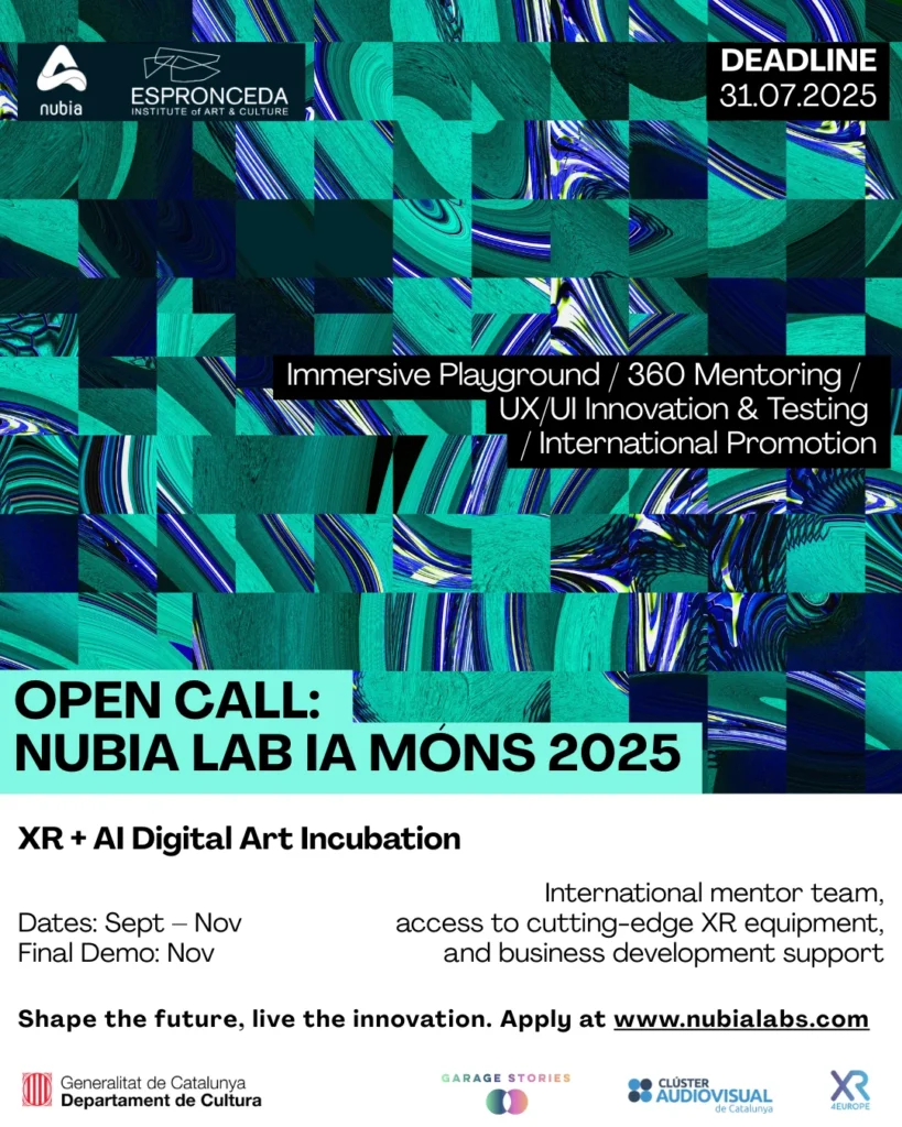 Open Call: Nubia Lab Incubation IA Móns 2025