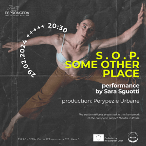 S.O.P. - Some Other Place, Performance by Sara Sguotti