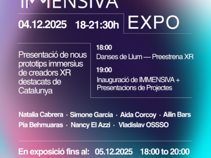 IMMENSIVA 2025 — Exposició Inaugural