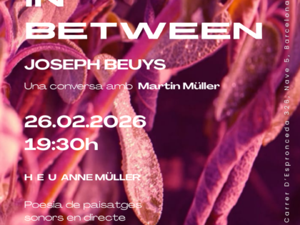 “In Between” – Joseph Beuys: Una conversa amb Martin Müller