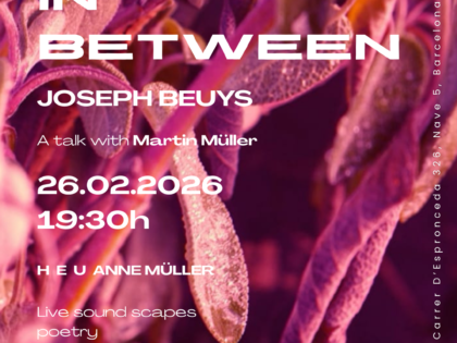 “In Between” – Joseph Beuys: A talk with Martin Müller