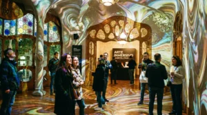 Arte inmersivo en Barcelona