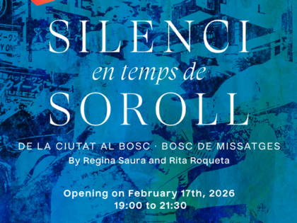 Silenci en temps de soroll – Exhibition by Regina Saura and Rita Roqueta