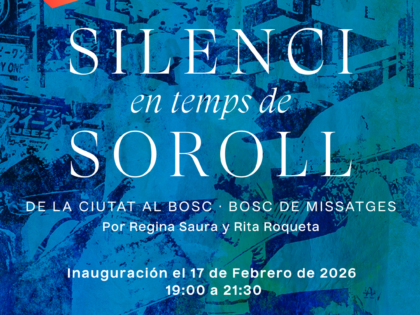Silenci en temps de soroll – Exposición de Regina Saura i Rita Roqueta