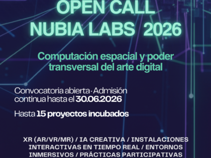 Open Call NUBIA Labs 2026