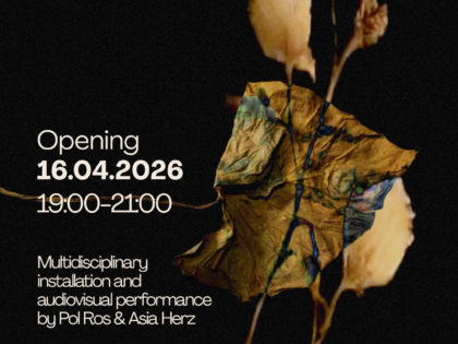 Simbiòtica: performance and interactive audiovisual installation by Pol Ros