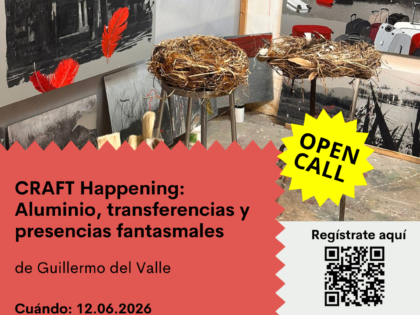 CRAFT Happening:   Aluminio, transferencias y presencias fantasmales