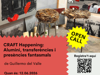 CRAFT Happening: Alumini, transferències i presències fantasmal