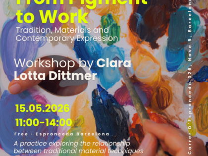From Pigment to Work: Tradition, Materials and Contemporary Expression