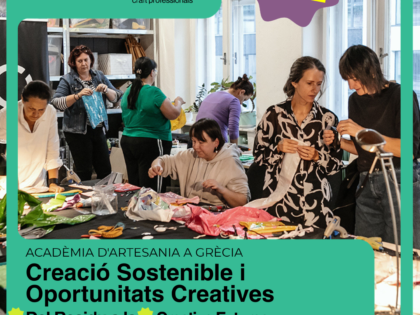 Uneix-te a la Craft Academy 2026: Creació sostenible i oportunitats creatives