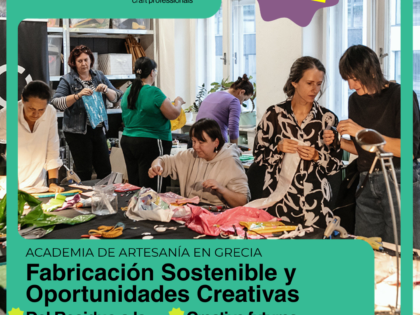 Únete a la Craft Academy 2026: Creación sostenible y oportunidades creativas