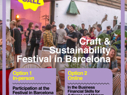 OPEN CALL: Join the Craft & Sustainability Festival 2026 in Barcelona