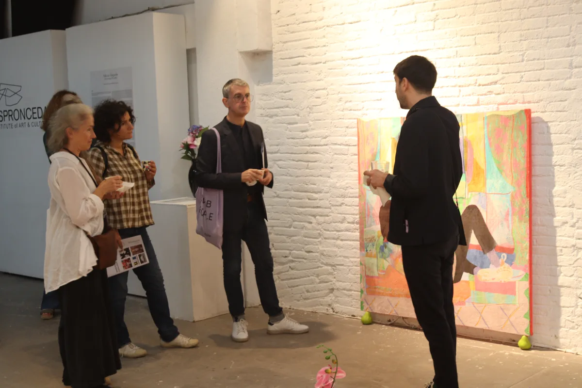 Desayuno para Coleccionistas de Arte del Premio Swab–Espronceda 2022 en Barcelona, foto de Alessia Gervasone