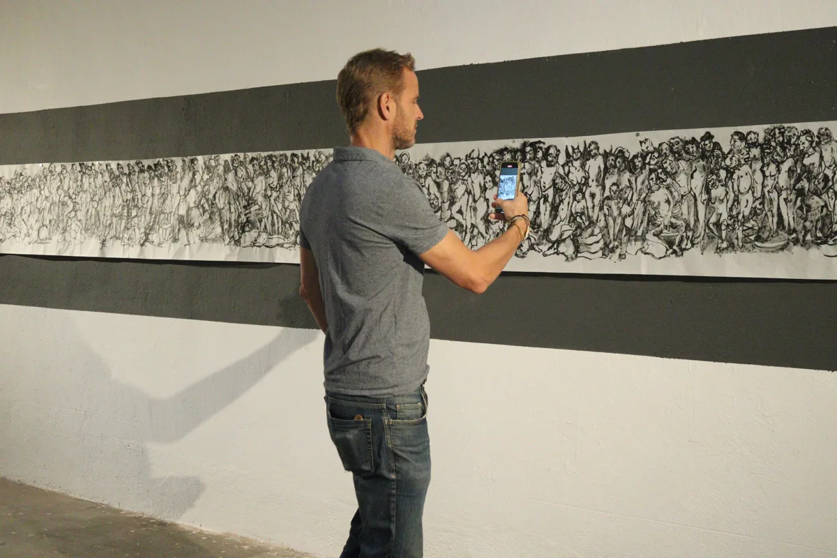 Desayuno para Coleccionistas de Arte del Premio Swab–Espronceda 2022 en Barcelona, foto de Alessia Gervasone