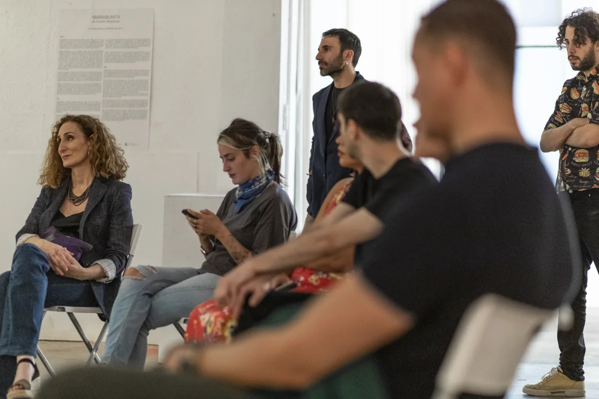 Foto de la inauguración del Premio de Arte Swab–Espronceda 2022 en Espronceda Barcelona, por Vitor Schietti