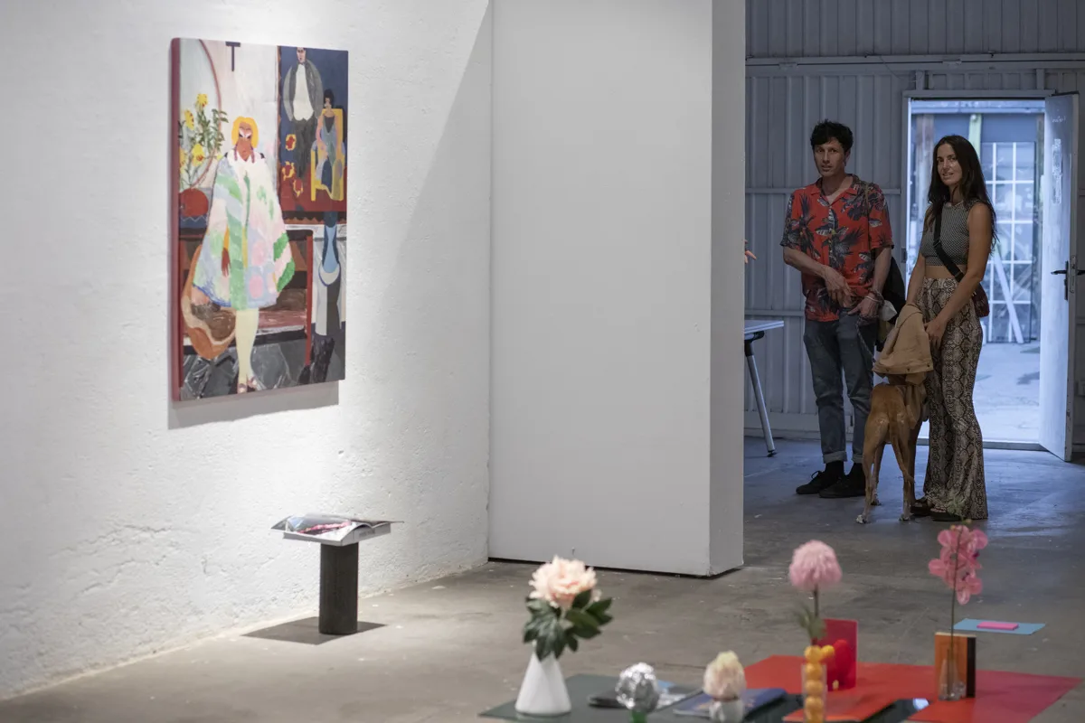 Foto de la inauguración del Premio de Arte Swab–Espronceda 2022 en Espronceda Barcelona, por Vitor Schietti