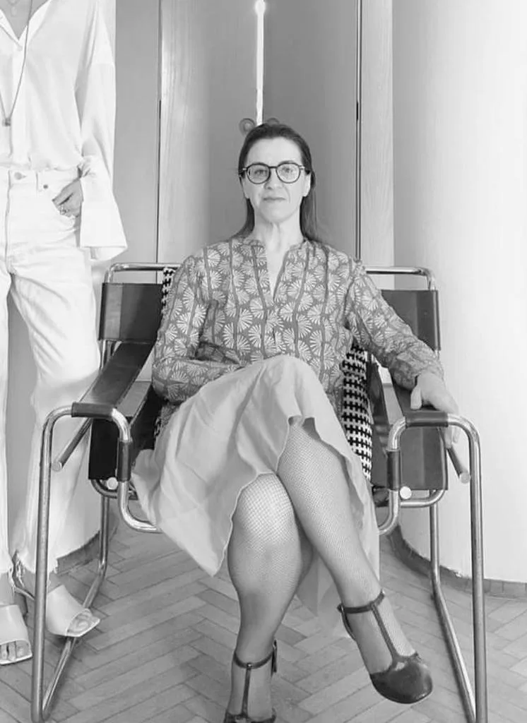 Retrat de Maddalena D'Alfonso, arquitecta i investigadora convidada al Saló d'Espronceda sobre patrimoni cultural a Ucraïna.