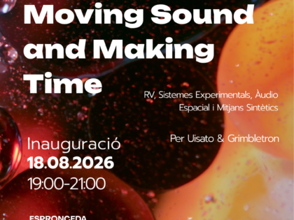 Moving Sound and Making Time