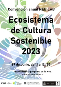 CONVENCIÓN ANUAL NEB LAB 2023 – Ecosistema Cultura Sostenible