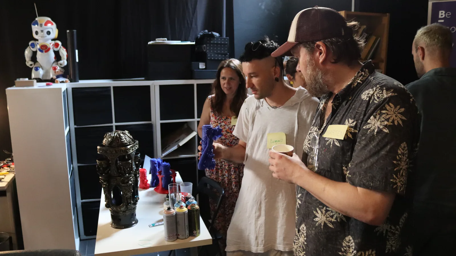 Taller de innovación: artesanía circular e impresión 3D en Espronceda