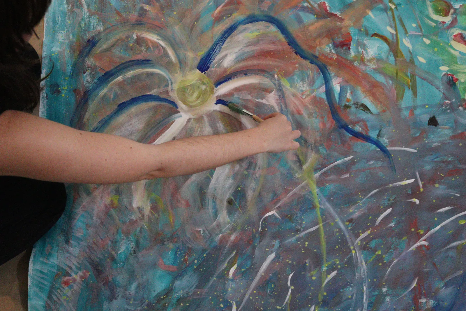 From Pigment to Work en Espronceda