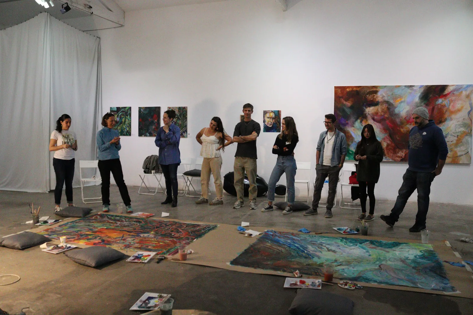From Pigment to Work en Espronceda