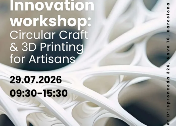 Innovation workshop: Circular Craft & 3D Printing for Artisans