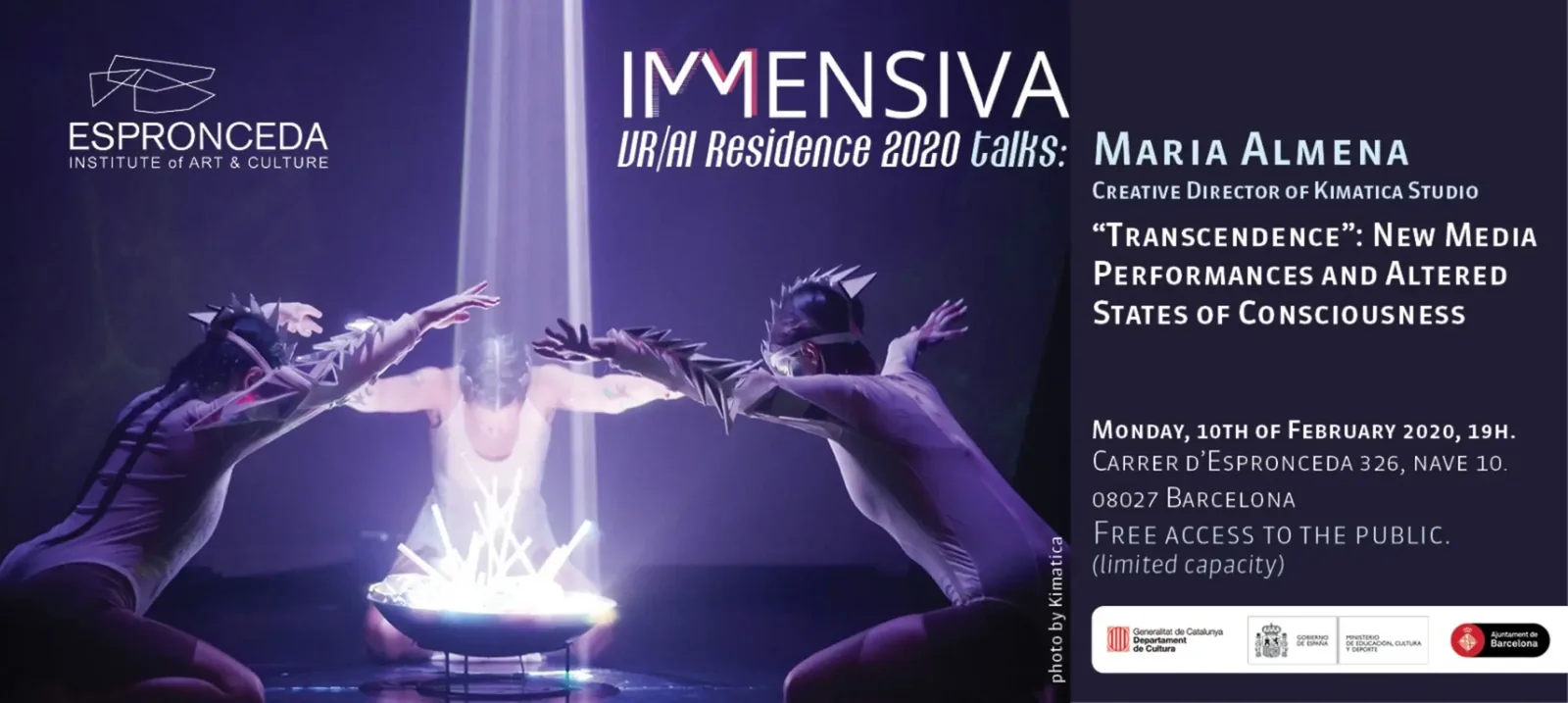 Transcendence, talk by Maria Almena