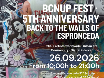 MURAL ESPRONCEDA & BCNUP FEST