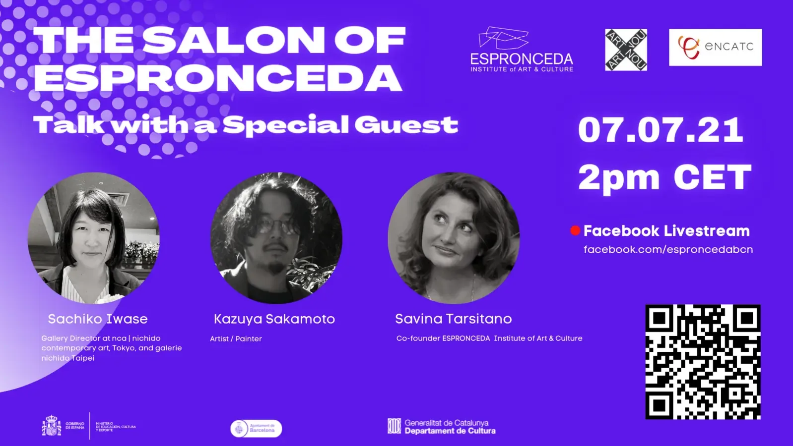 The Salon of Espronceda Ep. 2 – Talk with Sachiko Iwase & Kazuya ...