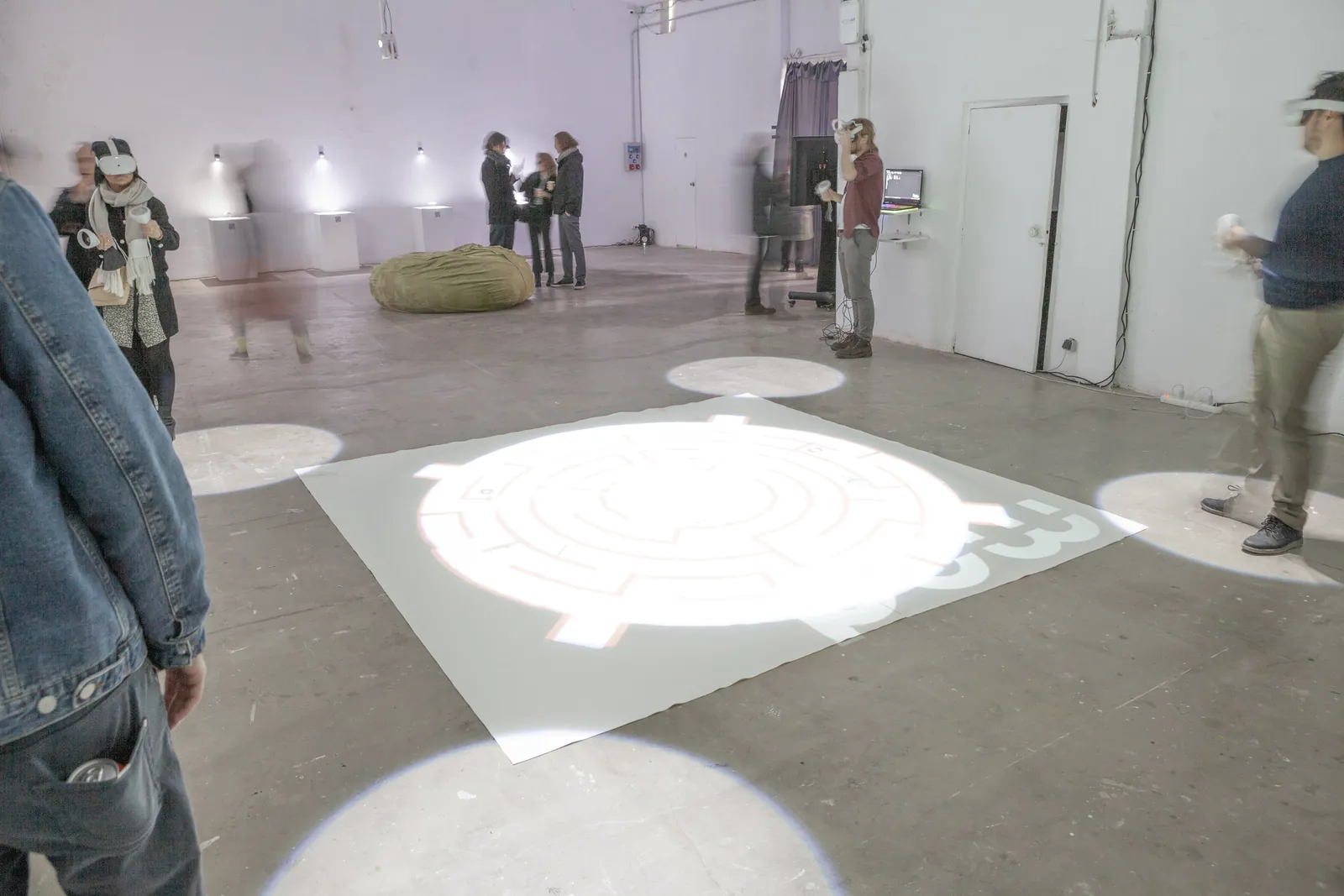 Vista de l’exposició col·lectiva SIGIL d’IMMENSIVA 2022 a Espronceda Institute of Art & Culture, Barcelona