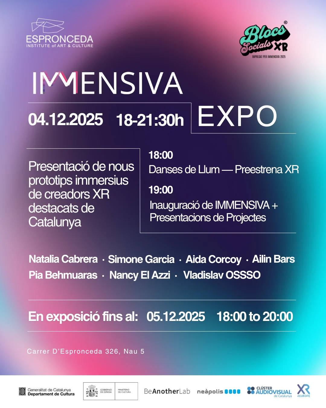 IMMENSIVA 2025 — Opening Exhibition
