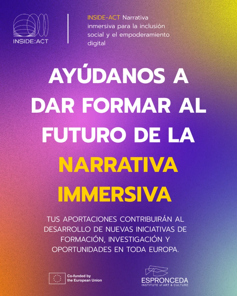 INSIDE-ACT: Shaping the Future of Immersive Storytelling in Europe