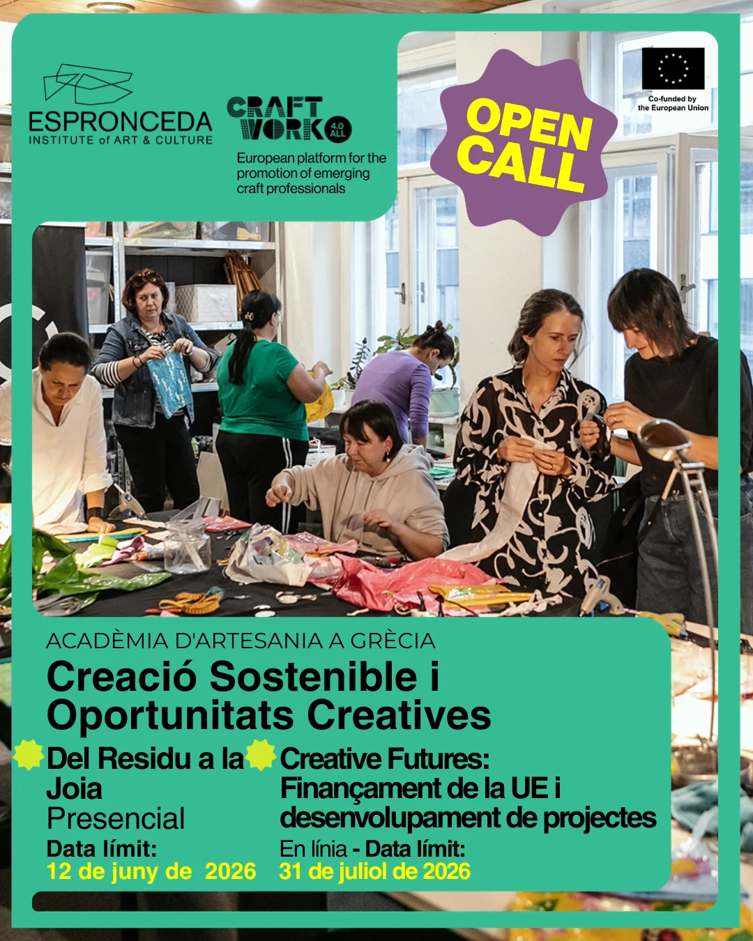 Join the Craft Academy 2026: Sustainable Making & Creative Opportunities