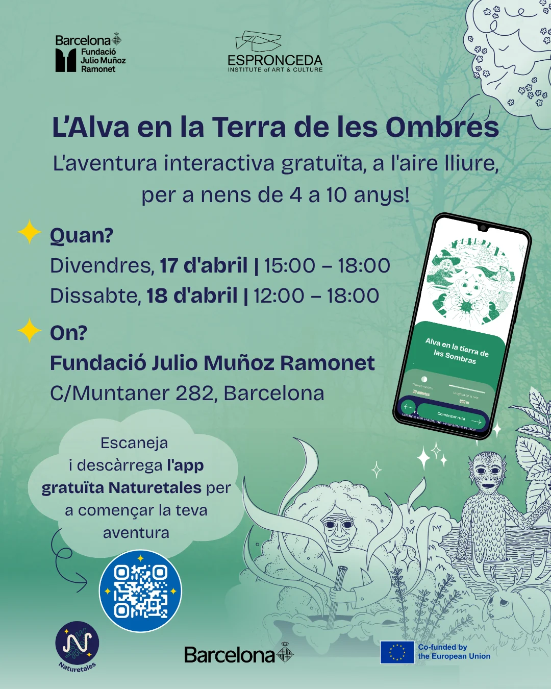 Naturetales Live Comes to Barcelona: A Magical Adventure for Families at the Muñoz Ramonet Foundation